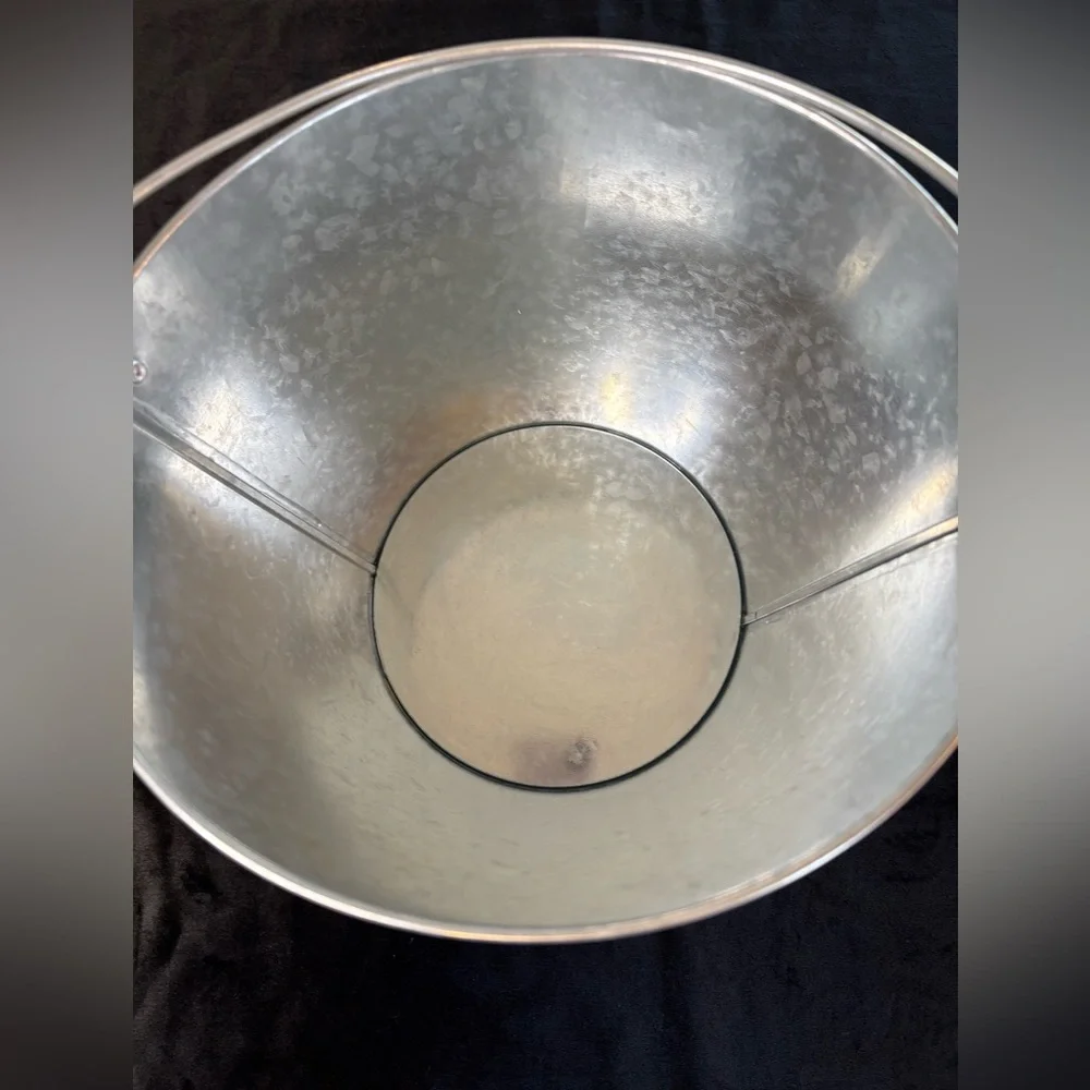 Old Bay Metal Steel Bucket Ice Bucket For Beer and Drinks - Picture 4 of 7